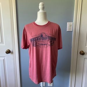 WEEKEND SALE! Vintage Harley Davidson Hand Dyed Tshirt